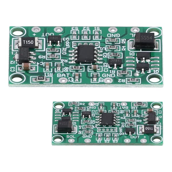 3.2V 3.7V Solcelleladekontrollerkort Litiumbatterilading for 6V 12V