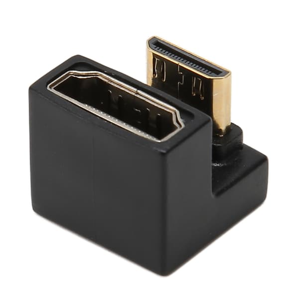 Mini HD til HD Adapter U Formet Han til Hun 8K 60Hz 4K 120Hz 48Gbps Konverter til PC TV Projektor