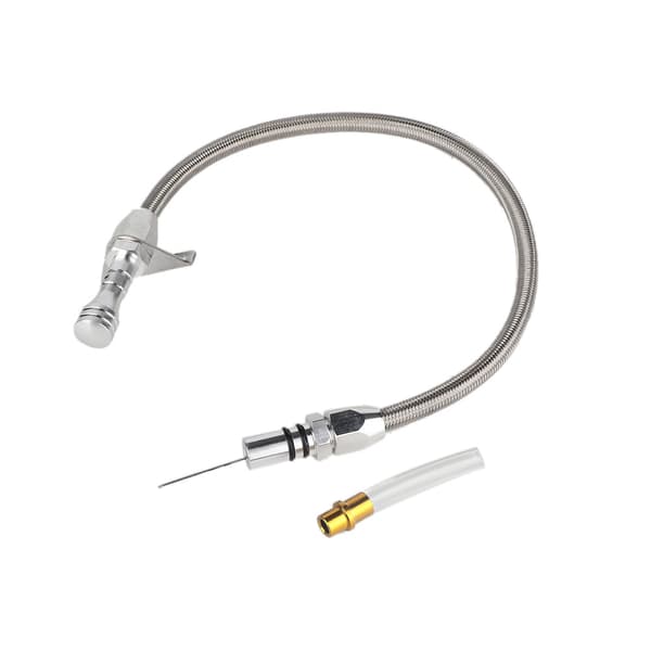 Silver Flexibel Oljesticka Passar Chevy TH400 400 Turbo 400 Växellådor PT303
