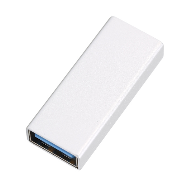 USB C till USB 3.0 Adapter Multifunktionell Typ C Kontakt Dataöverföring Laddning Silvergrå