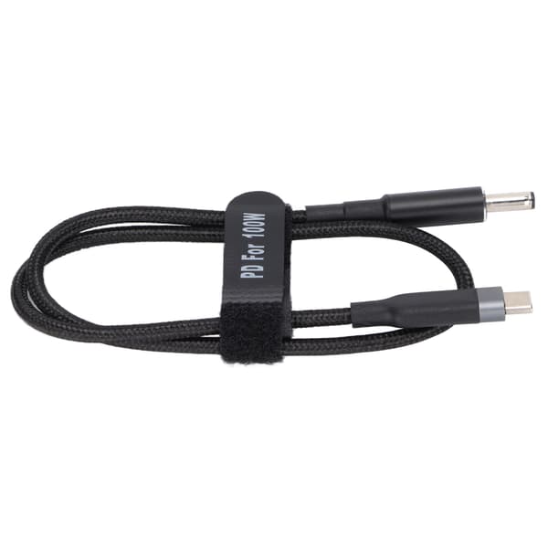 100W PD Hurtiglading USB C til DC Plugg Laptop Strømledning 1.5m Stabil Slitesterk for Hjemmekontor