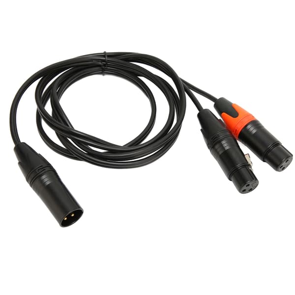 XLR Han til Dobbelt XLR Hun Y Splitter Kabel til Mikrofon Mixer Equalizer Orgel Forstærker