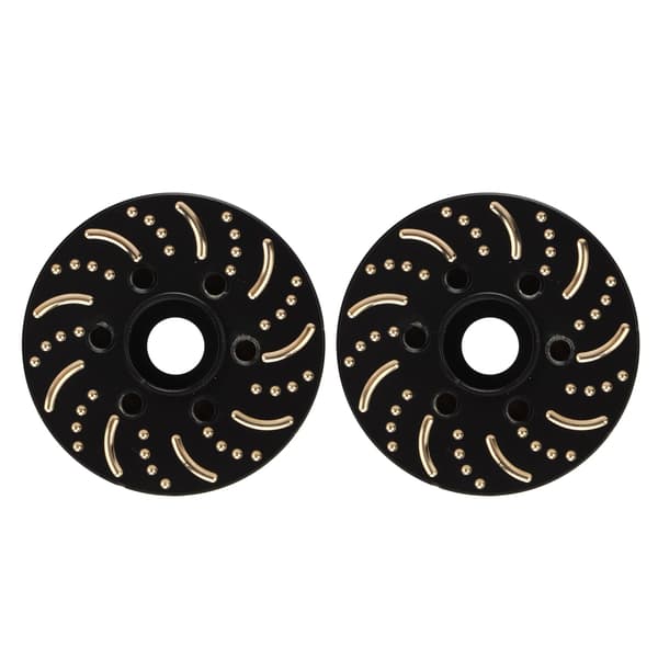 Messinghjulvægte 6 Huls Hex Nav Adapter til 1.9in 2.2in Beadlock Fælg 22mm