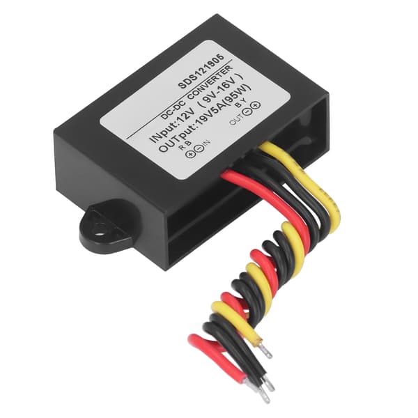 Boost Converter DC 12V til DC 19V Vanntett Step Up Adapter Tilbehør for Strømforsyning