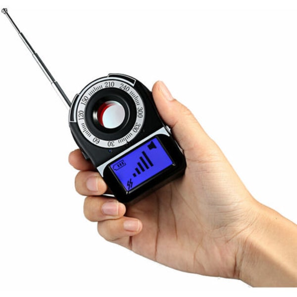 Multifunctional Full Range RF Wireless Signal Radio Detector 1MHz-6.5GHz Camera Auto Detection Tracer Detector Adjustabl