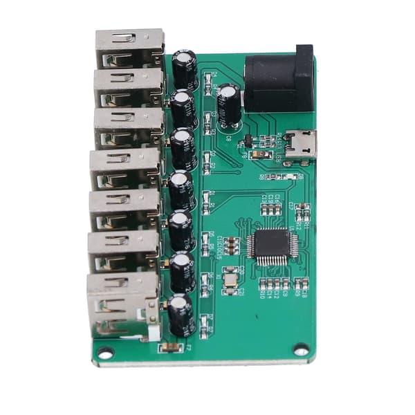 USB2.0 Hub Modul 1 til 7 Port Driverfri Utvidelseskort for Windows for Linux for Android