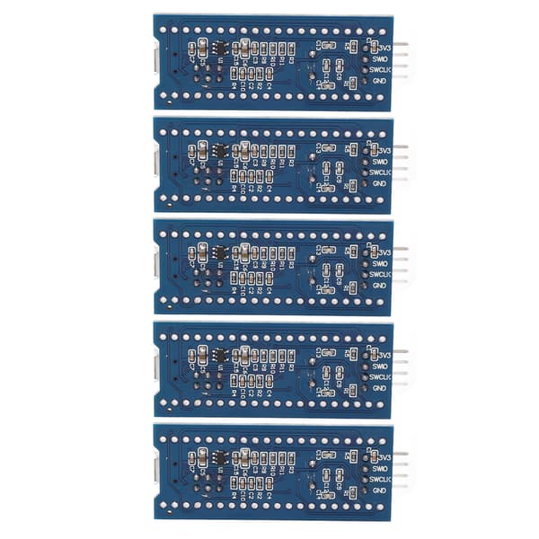 5 stk. STM32F103C8T6 Minimum System Development Board Mirco USB 40 Pin Core Learning Module