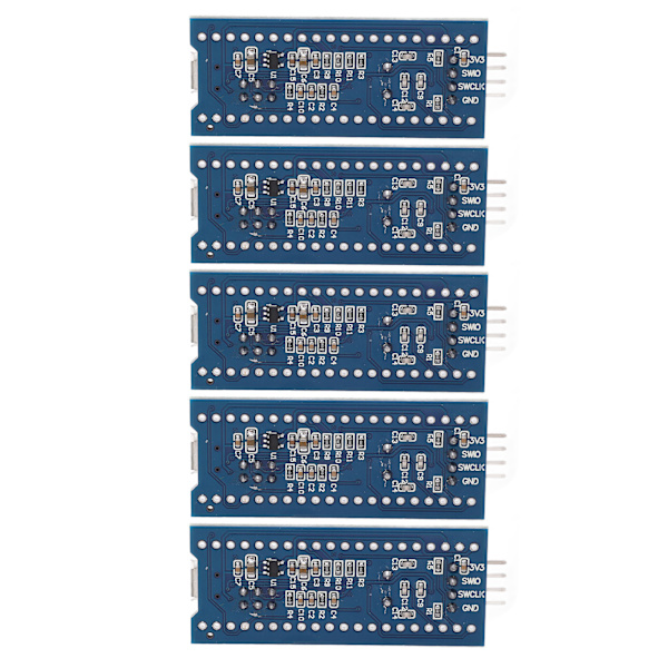 STM32F103C8T6 Minimaalinen järjestelmän kehityskortti Micro USB 40 Pin Core Learning Module 5 kpl