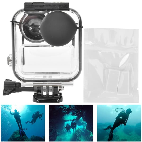 Vanntett dykkerhus for GoPro MAX Action Camera