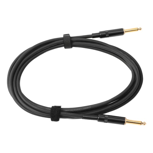 Elgitarr Tyst Kabel Brusreducering Ljud Dämpningskabel Bas Högtalaranslutningskabel 3 Meter Dubbel Rak Plugg