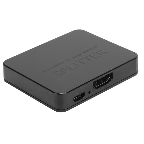4K HDMI Splitter 1 In 2 Ut Dubbel Display HDCP Switch 1080P Förstärkare
