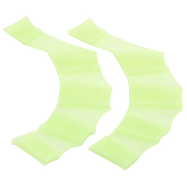 1 pari uimasammakon silikonikäsineitä, uimaräpykäsineet, uimakämmensormet, vihreä M