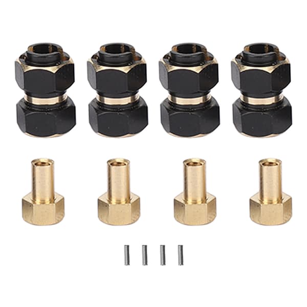 Traxxas Trx4m 1/18 RC Crawler 10mm Mässing Hjul Hex Mutter Förlängning Hex Drive Adapter