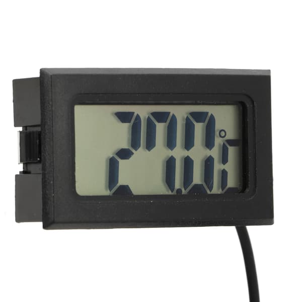 Digitalt termometer LCD-skjerm vanntett probe for inkubator temperaturmåler