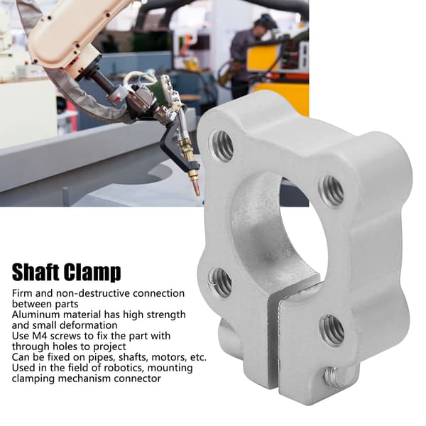 Aluminium Axelklämma - 14mm Hål - Rund Nav - 1 Del