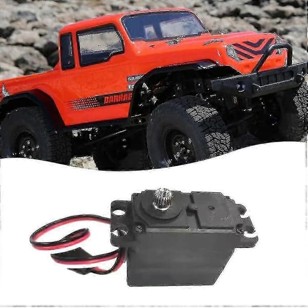 Sort 21t 3 kg digital servo til 1/14 Mjx Hyper Go 14210 14209 14301