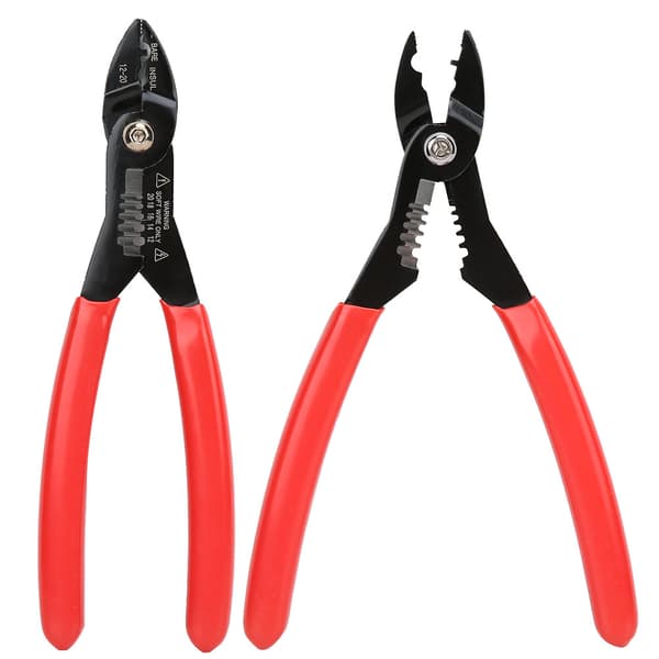 7in Professionel Elektrisk Kabelisolerings- og Krympeværktøj Wire Stripper til Terminaler