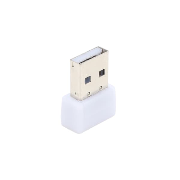DC5V Mini USB LED-lys Fargerik Stemmestyring Bil Interiør Ambient Nattlampe