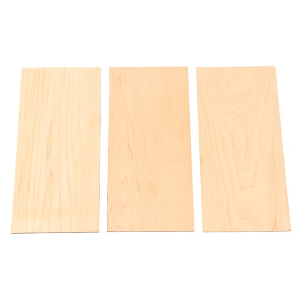3PCS Gitarrhals Shim Set Lönnträ Gitarrpackningsplattor Elgitarr Reparationsverktyg