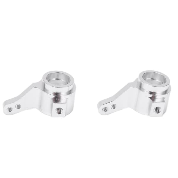 2 stk. Styrekoblinger i aluminiumslegering, reservedele til TAMIYA CC01 RC bil, sølv