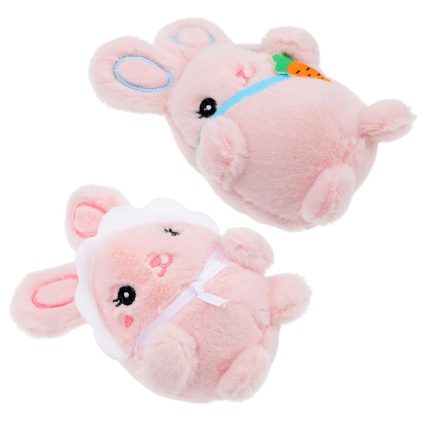 2kpl Lovely Rabbit Doll Diy Riipukset Pääsiäinen Kanin Nukke Avaimenperä Laukku Riipukset