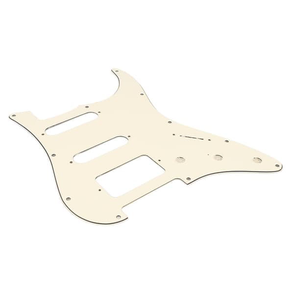 Elgitarr Plektrumskydd PVC Plastskydd Repskydd Frontplatta Panelöverdrag Instrumenttillbehör Beige GSSH72