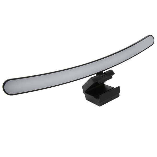 Buet Skærmlys Stegløs Dæmpning 3 Farvetemperatur Touch Kontrol USB C Computerskærm Lampe Kontor