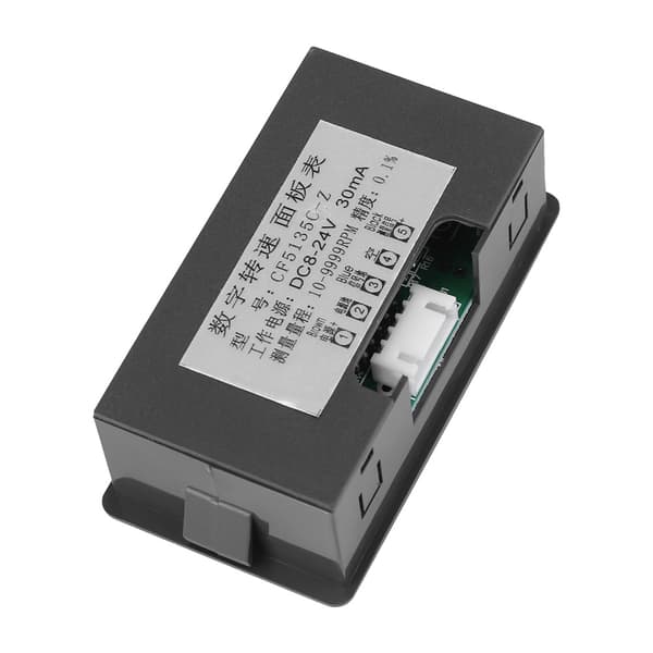Digital LED Tachometer RPM Hastighedsmåler Hall Proximity Switch Sensor NPN Blå