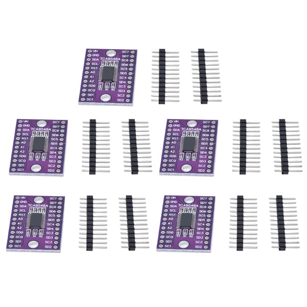 5 stk. TCA9548A I2C 1 til 8 Kanal Udvidelseskort Modul Kit til DIY