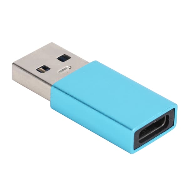 Type C Naaras - USB 3.0 Uros Nopea Lataussovitin Sininen Tietokonetarvike