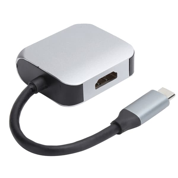 USB C till HDMI VGA Hub Dockningsstation Adapter 1080P Plug and Play