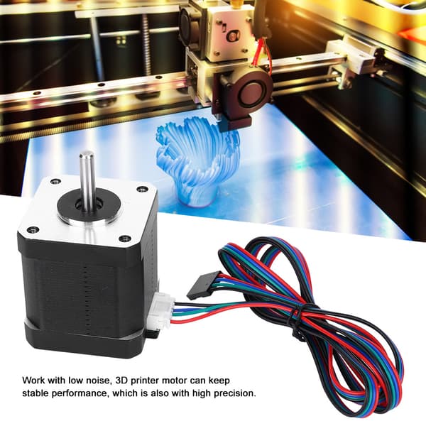 17HS8401S Steppermotor 4 ledninger 3D-skriver erstatning elektrisk utstyr