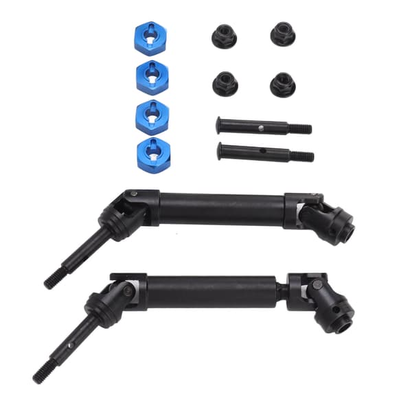 Traxxas Slash 4x4 HQ727 Kort Lastbil RC Bil Sort CVD Stål Bageste Trækaksel Separat Design