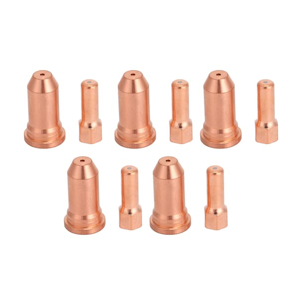 10 stk. plasmakutter forbruksmateriell elektrode tuppdyse 0,059in 1,5mm PT100