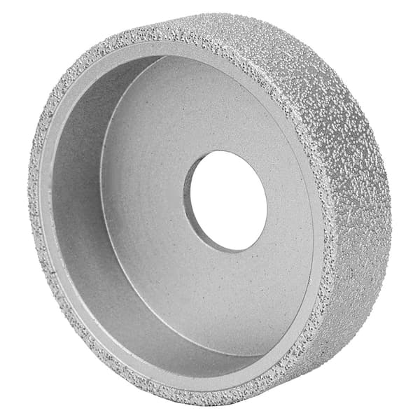 7,3 cm loddet diamantkant slipeskive flat stein marmor keramikk 2,5 cm