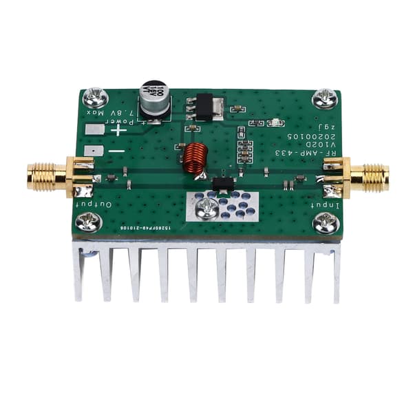 Effektförstärkarkort Högfrekvent RF 433MHz 8W Digital Modul Elektronisk Komponent