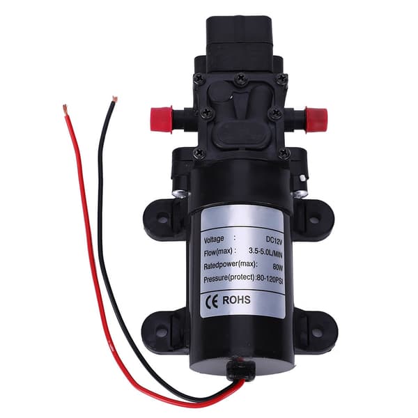 Mini Intelligent Membranpump DC12V FL3210 80W 10mm Utlopp Vattenrenare