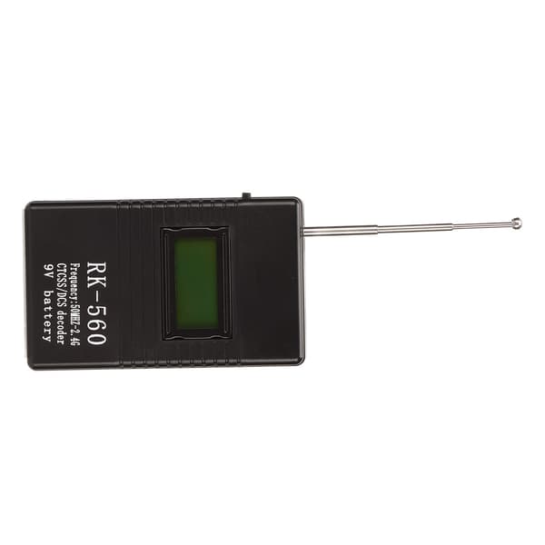 Mini Radiofrekvensteller 50MHz til 2.4GHz Bærbar RF-tester med Antenne for DCS CTCSS-testing