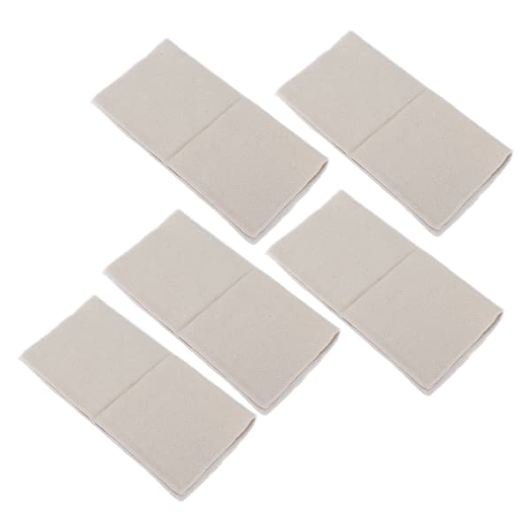 5 stk broderistoff mykt, behagelig, lett å brette, bærbart DIY-materialsett for sofaer, puter, puter 28x28cm