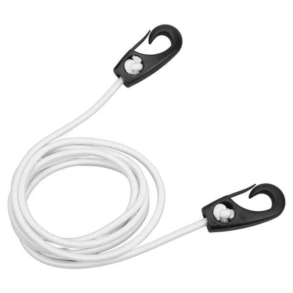 Kajak Bungee Stötdämpande Rep Elastisk Kanot Stretchrep Vit