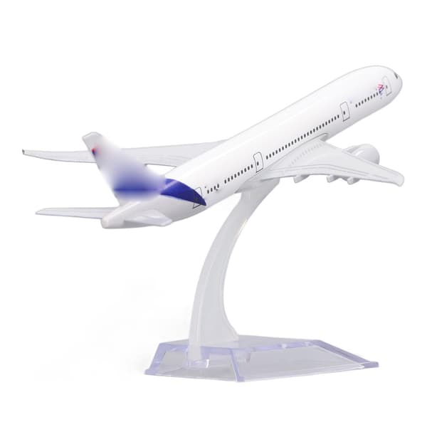 787 Flymodel Legering Boligdekoration Præcise Detaljer Simuleret Fly med Base