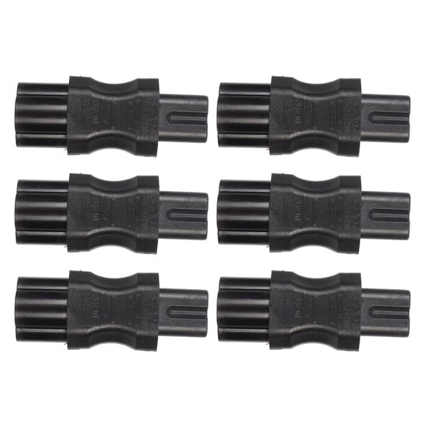 6 stk. IEC320 C6 til C7 strømadapterplugg for PDU-chassis UPS-datamaskinuttak