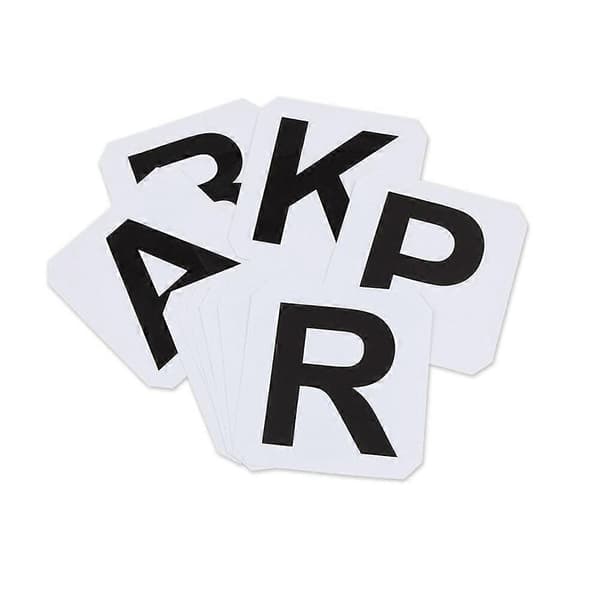 Dressage Letters Set (Pack of 12) Whit White One Size