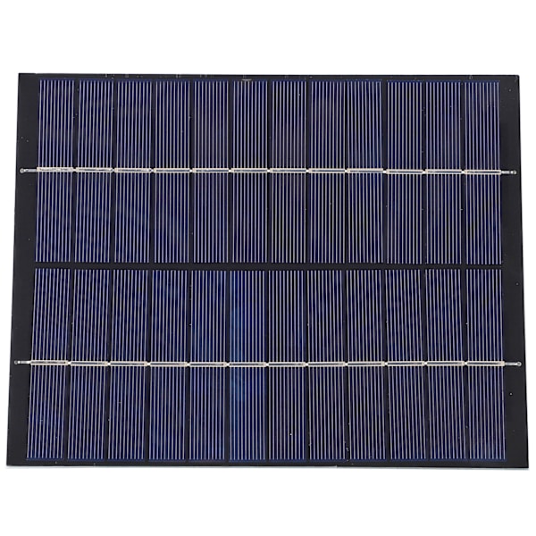 5.2W 12V Mini Solpanel Polykrystallinsk Silicium DIY Modul System 5521 DC Output