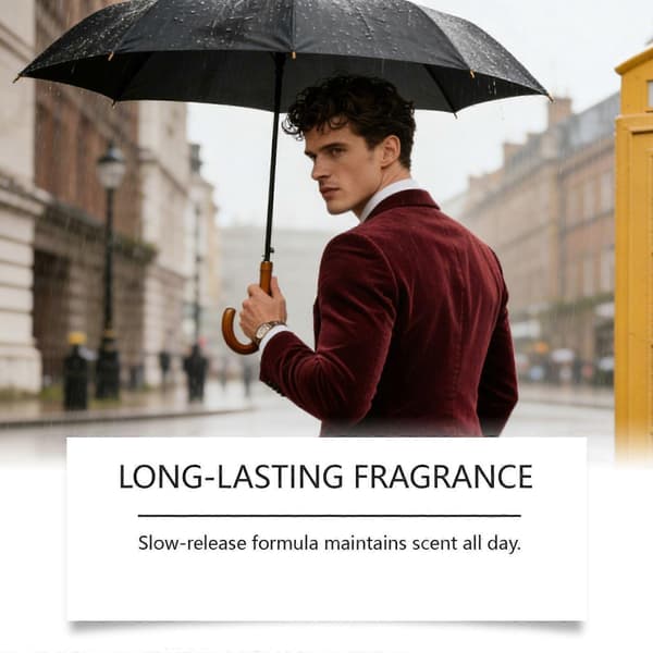 Men's Solid Perfume Set - Fresh Elegant Long-Lasting Natural Scent, Portable Travel-Friendly Solid Cologne for Daily Use, Office & Outdoor, Non-Greasy B B 1PCS