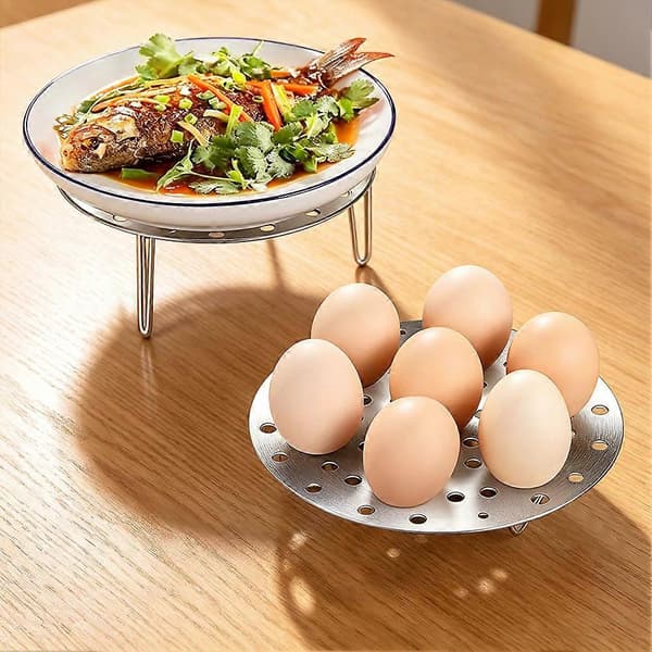 Dampstativ i rustfrit stål Fødevaregodkendt rustfrit stål til sikker madlavning. Tilberedning af babymad 3pcs