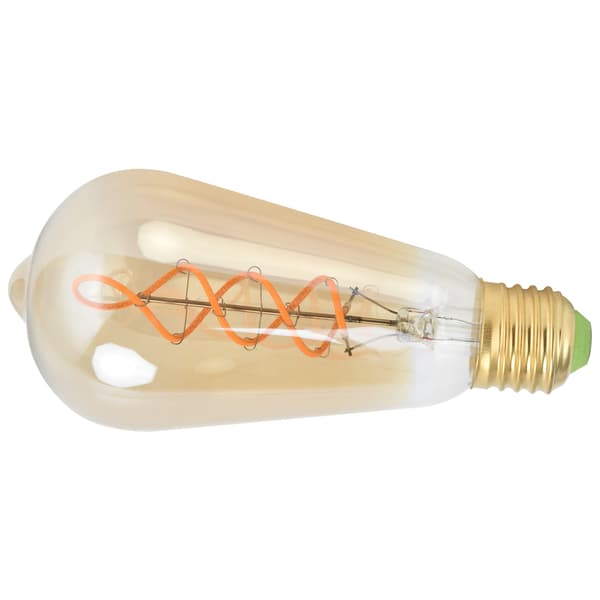 Dimbar LED-pære 4W E27 Varmt Lys 110V Transparent Glass Høy Lystransmisjon