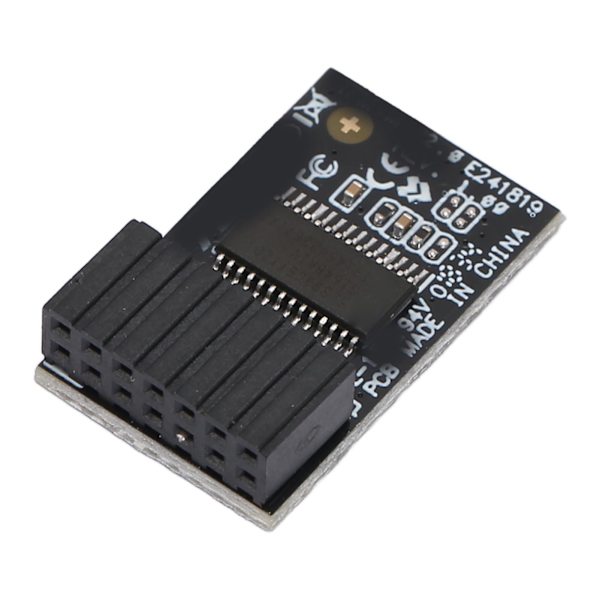 TPM 2.0 Modul LPC 14Pin Säker Lagring Kryptering Säkerhetskort för ASUS Moderkort Windows 10 11