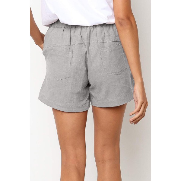 Casual boksershorts til kvinder sommeren 2023 Dark Gray M