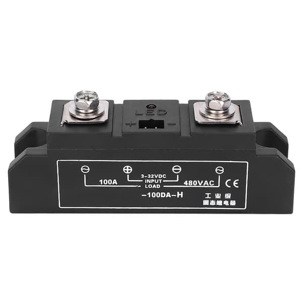 SSR 100DA H Industriell berøringsfri solid state-relé elektrisk tilbehør